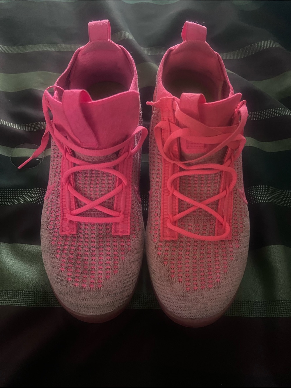 Women’s Lightweight Knit Athletic Sneakers - Bright Pink VaporMax